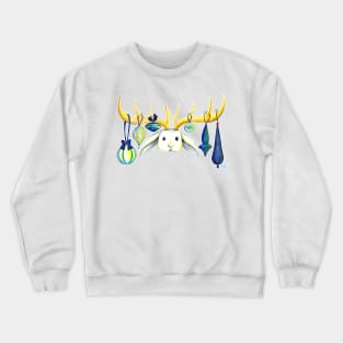 Ornamental Jackalope Crewneck Sweatshirt